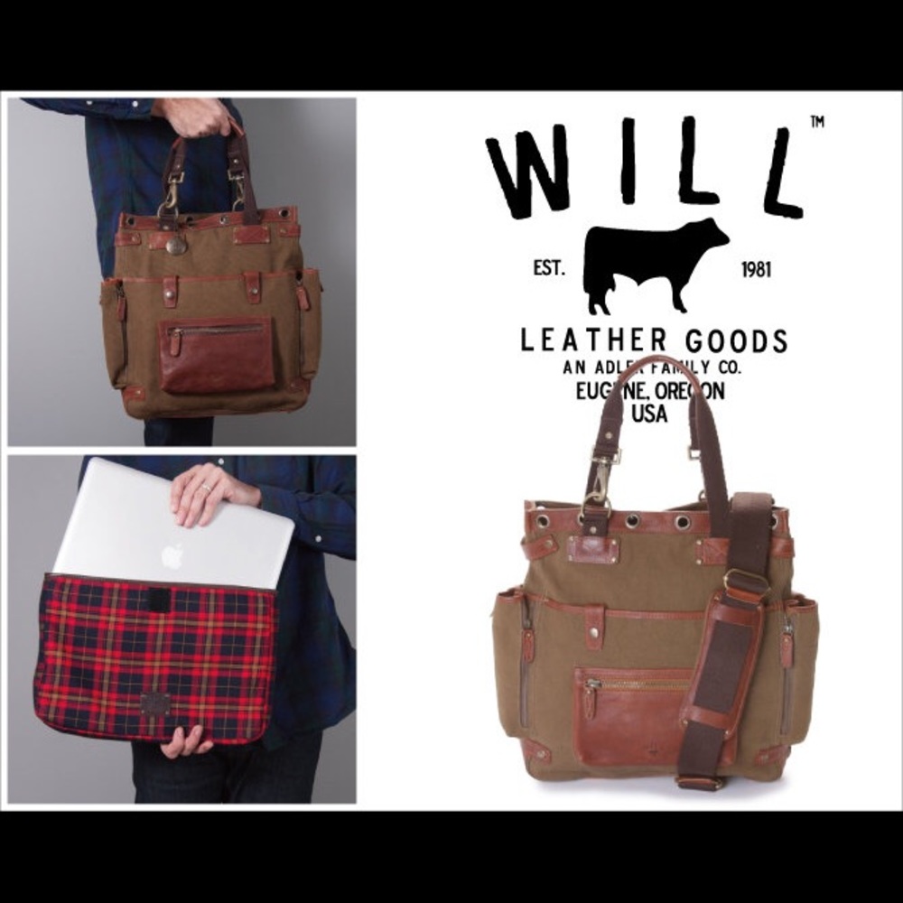 Will Leather Goods “Liverpool” Tote